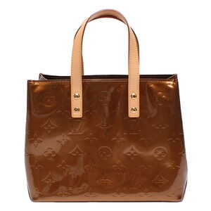 Louis Vuitton Reade Leather Vernis Handbag